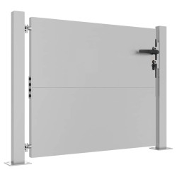 Portail de jardin 100x100 cm en acier Corten 548342548342