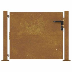 Portail de jardin 100x75 cm en acier Corten 548351548351