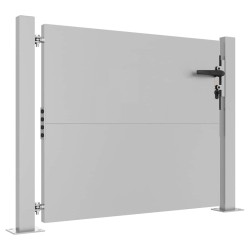 Portail de jardin 100x75 cm en acier Corten 548351548351