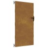 Portail de jardin 85x175 cm acier corten 548352548352