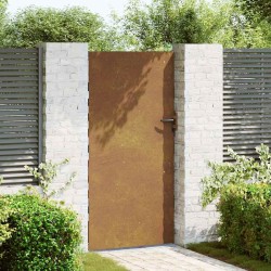 Portail de jardin 85x175 cm acier corten 548352548352
