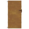 Portail de jardin 85x175 cm acier corten 548352548352