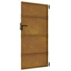 Portail de jardin 85x175 cm acier corten 548352548352