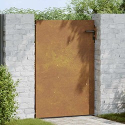 Portail de jardin 85x125 cm acier corten 548353548353