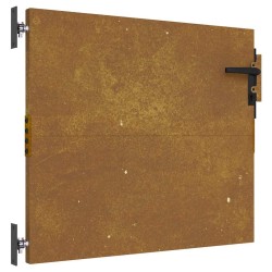 Portail de jardin 85x125 cm acier corten 548354548354