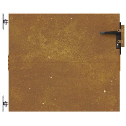 Portail de jardin 85x125 cm acier corten 548354548354