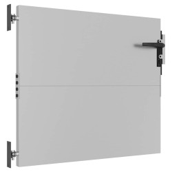 Portail de jardin 85x125 cm acier corten 548354548354