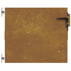 Portail de jardin 85x75 cm acier corten 548355548355