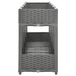 Lit surélevé 160x40x71 cm Polypropylène 548375548375