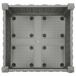 Lit surélevé 40x40x23 cm Polypropylène 548376548376