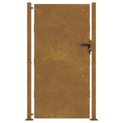 Portail de jardin 100x175 cm en acier Corten 548378548378