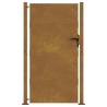 Portail de jardin 100x175 cm en acier Corten 548378548378