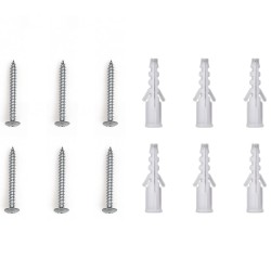 Miroirs de circulation en demi-dôme 2 pcs Ø30 cm Acrylique 548383548383