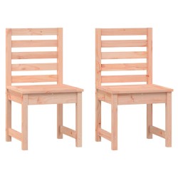 Chaises de jardin lot de 2 50x48x91,5 cm bois massif de douglas 548399548399
