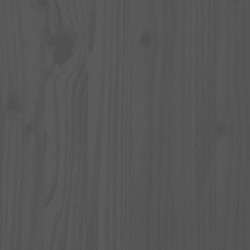 Banc de jardin gris 109 cm bois massif de pin 548412548412