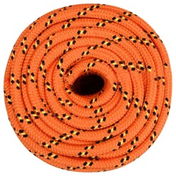 Corde de bateau Orange 16 mm 250 m Polypropylène 548424548424