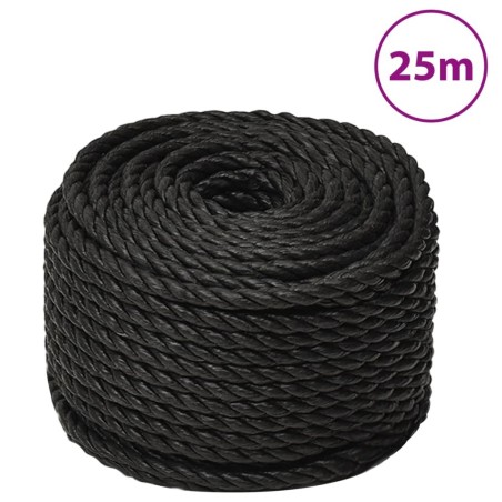 Corde de travail Noir 20 mm 25 m polypropylène 548441548441