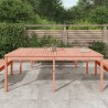 Table de jardin 203,5x100x76 cm bois massif de douglas 548445548445
