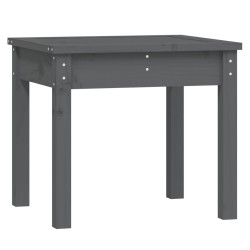Banc de jardin gris 50x44x45 cm bois massif de pin 548449548449