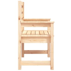 Chaises de jardin lot de 2 60x48x91 cm bois massif de pin 548475548475