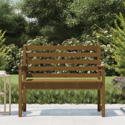 Banc de jardin marron miel 109x48x91,5 cm bois de pin massif 548480548480