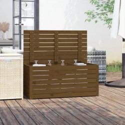 Boîte de jardin marron miel 101x50,5x46,5 cm bois massif de pin 548499548499