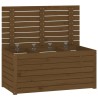 Boîte de jardin marron miel 101x50,5x46,5 cm bois massif de pin 548499548499