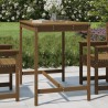 Table de jardin marron miel 121x82,5x110 cm bois massif de pin 548507548507