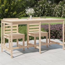 Table de jardin 203,5x90x110 cm bois massif de pin 548508548508