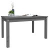 Table de jardin gris 82,5x50,5x45 cm bois massif de pin 548518548518