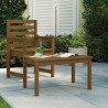Table de jardin marron miel 82,5x50,5x45 cm bois massif de pin 548519548519
