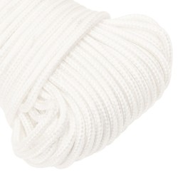 Corde de bateau Blanc complet 5 mm 100 m Polypropylène 548521548521