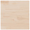 Plateau de table carré en bois de pin massif 70 x 70 x 2,5 cm 548551548551