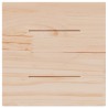 Dessus de table blanc 40x40x2,5 cm bois de pin massif 548552548552