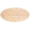 Dessus de table 110x55x2,5 cm bois de pin massif ovale 548559548559