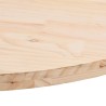 Dessus de table 110x55x2,5 cm bois de pin massif ovale 548559548559