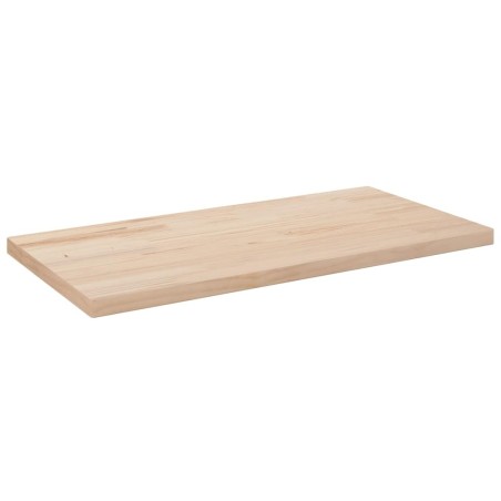 Dessus de table 80x40x2,5 cm bois de pin massif rectangulaire 548560548560