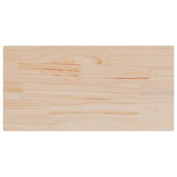 Dessus de table 80x40x2,5 cm bois de pin massif rectangulaire 548560548560