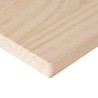 Dessus de table 80x40x2,5 cm bois de pin massif rectangulaire 548560548560