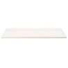Dessus de table blanc 100x50x2,5 cm bois de pin massif 548562548562
