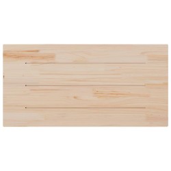 Dessus de table blanc 100x50x2,5 cm bois de pin massif 548562548562