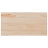 Dessus de table blanc 100x50x2,5 cm bois de pin massif 548562548562
