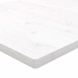 Dessus de table blanc 100x50x2,5 cm bois de pin massif 548562548562