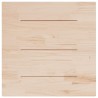 Dessus de table blanc 90x90x2,5 cm bois de pin massif 548572548572
