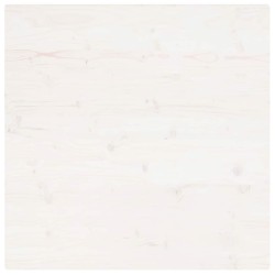 Dessus de table blanc 80x80x2,5 cm bois de pin massif 548585548585
