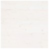 Dessus de table blanc 80x80x2,5 cm bois de pin massif 548585548585