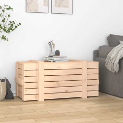 Boîte de rangement 91x40,5x42 cm Bois massif de pin 548586548586