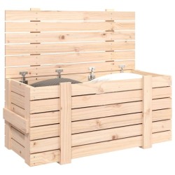 Boîte de rangement 91x40,5x42 cm Bois massif de pin 548586548586
