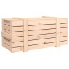 Boîte de rangement 91x40,5x42 cm Bois massif de pin 548586548586