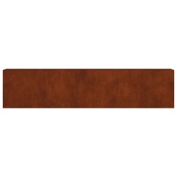 Lit surélevé de jardin 360x40x80 cm acier corten 548588548588